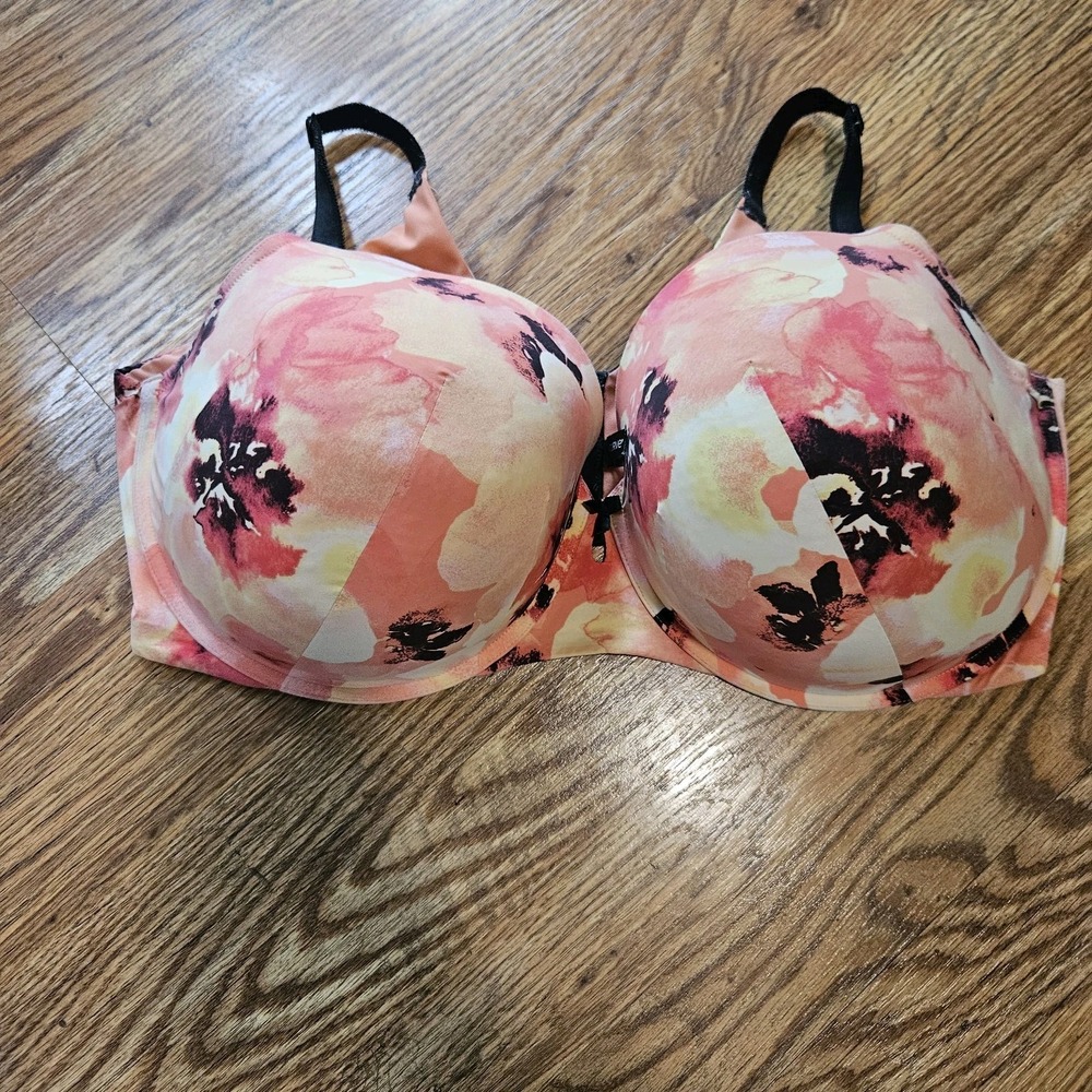 New TORRID Curve 360 Back Smoothing Back Lightly Lined T-Shirt Bra Size 44G